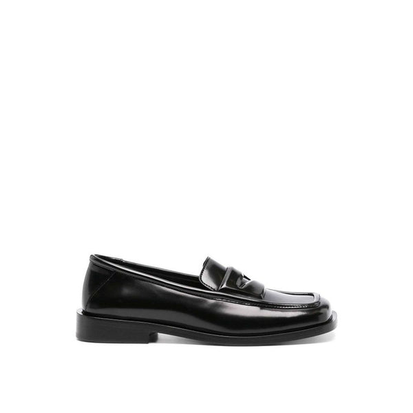 Schwarze Loafer aus Kalbsleder