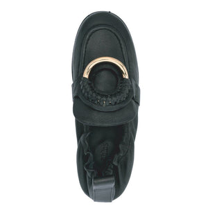 Schwarze Loafer aus Kalbsleder