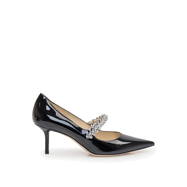 Schwarze High-Heel-Pumps aus Kalbsleder