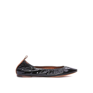 Schwarze Ballerinas aus Kalbsleder