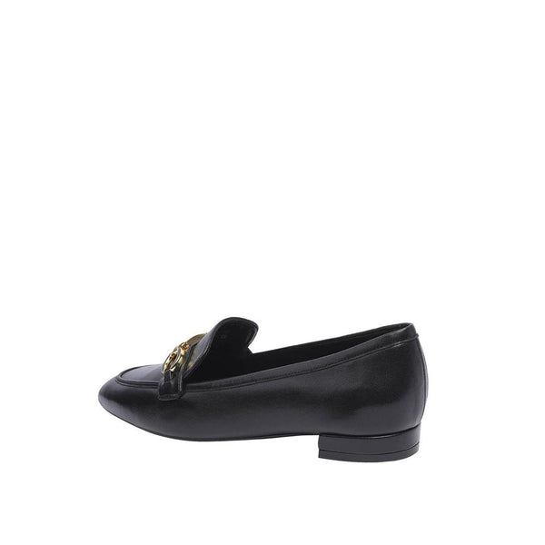 Schwarze Loafer aus Kalbsleder