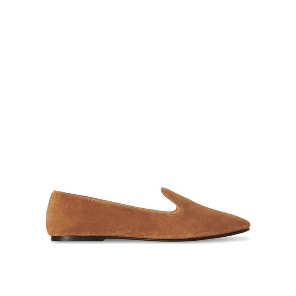 Braune Loafer aus Kalbsleder zum Hineinschlüpfen