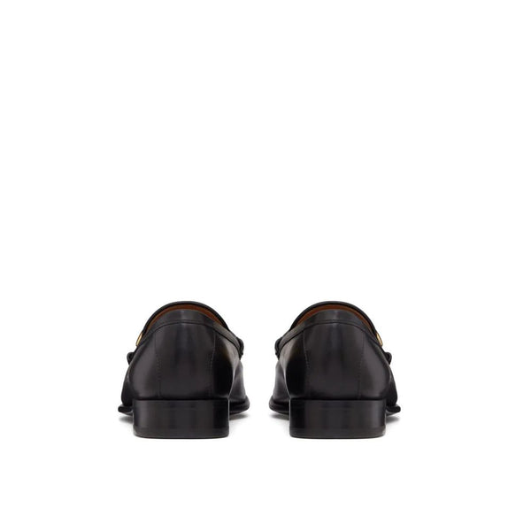 Elegante schwarze Loafer aus Kalbsleder