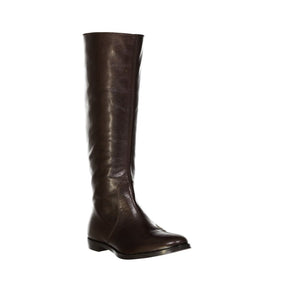 Braune Kalbsleder-Stiefel