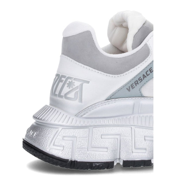 Weiße Kalbsleder-Sneaker