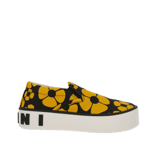 Schwarze Baumwoll-Sneaker mit niedrigem Schaft