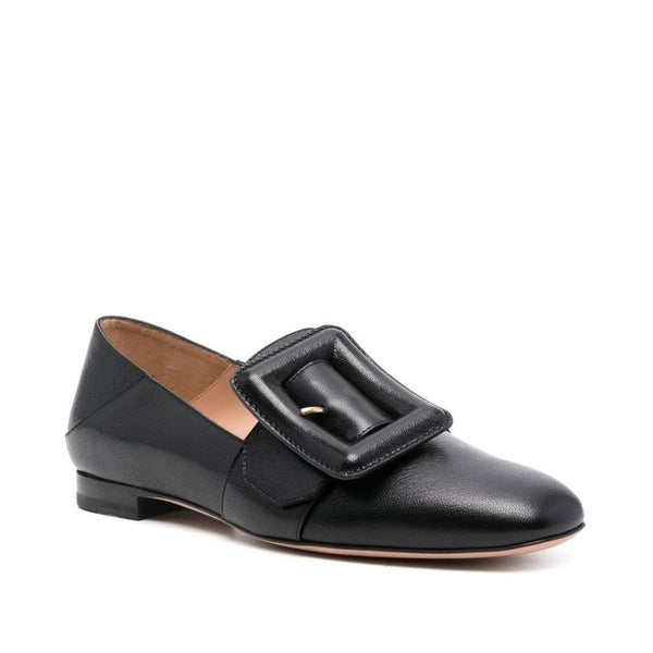 Schwarze Loafer aus Kalbsleder