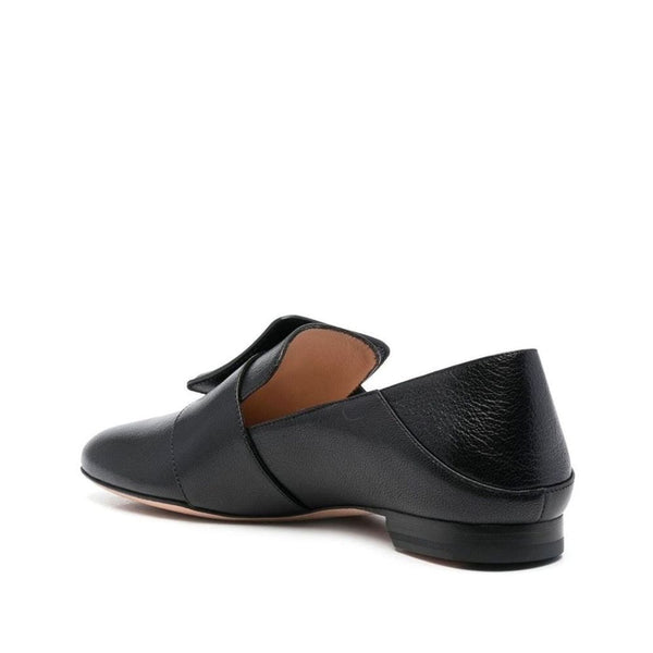 Schwarze Loafer aus Kalbsleder