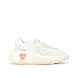 Weiße Stoff-Sneaker für Sport und Freizeit