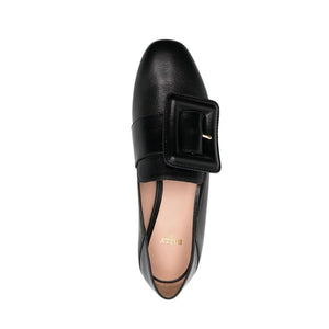Schwarze Loafer aus Kalbsleder