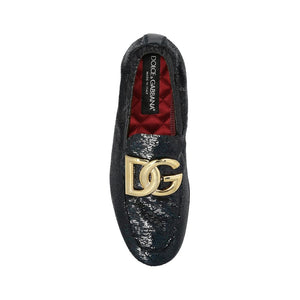 Elegante Schwarze Stoff-Loafer zum Hineinschlüpfen
