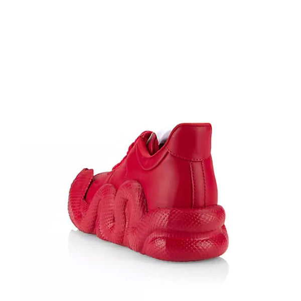 Rote Sneaker aus Kalbsleder