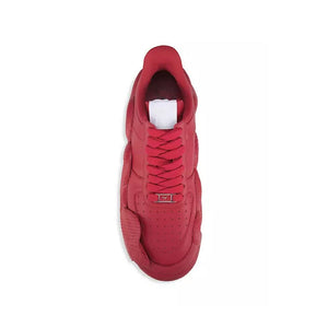 Rote Sneaker aus Kalbsleder
