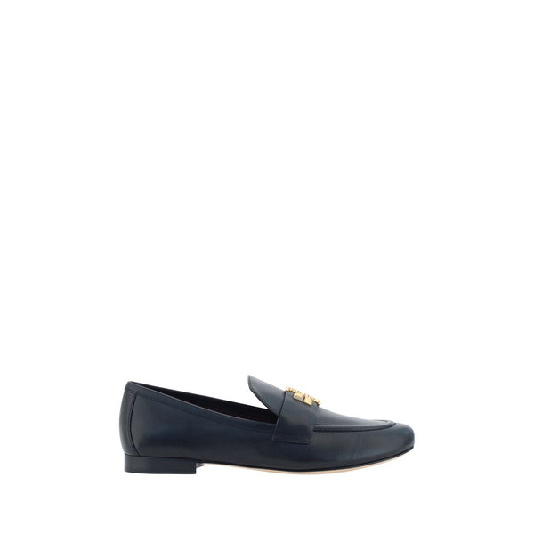 Schwarze Kalbsleder Bos Taurus Slip-On Loafer