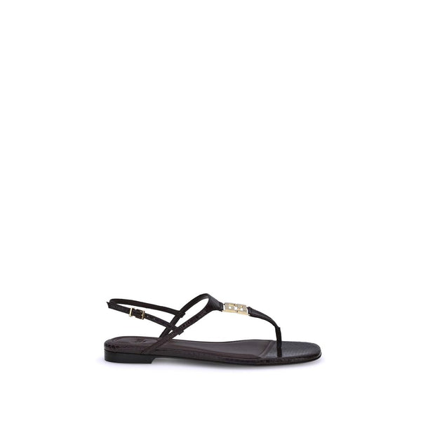 Lila Kalb Leder Bos Taurus Sandalen