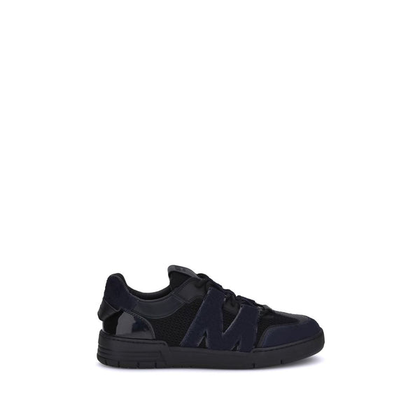 Schwarze Kalbshaut Bos Taurus Sportschuhe