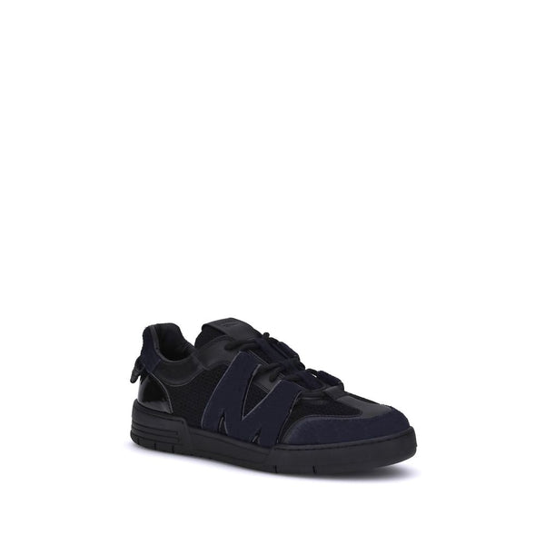 Schwarze Kalbshaut Bos Taurus Sportschuhe