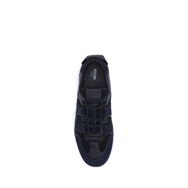 Schwarze Kalbshaut Bos Taurus Sportschuhe
