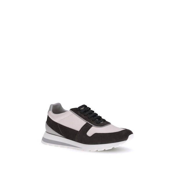 Bunte Kalbshaut Bos Taurus Plateau-Sneaker