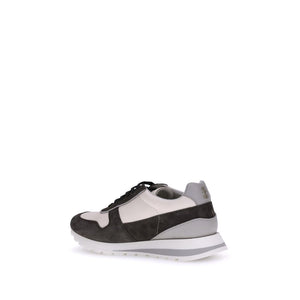 Bunte Kalbshaut Bos Taurus Plateau-Sneaker