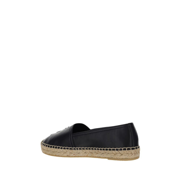 Schwarze Espadrilles aus Lammleder Ovis Aries Aries