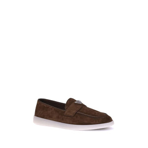 Elegante Gummilaufschuhe in Braun