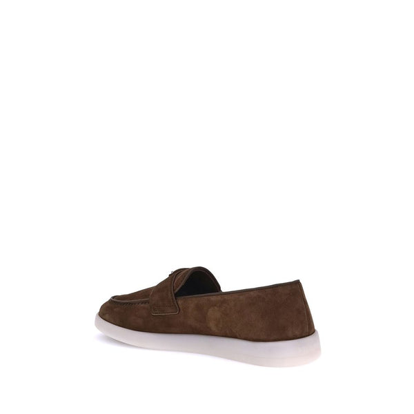 Elegante Gummilaufschuhe in Braun