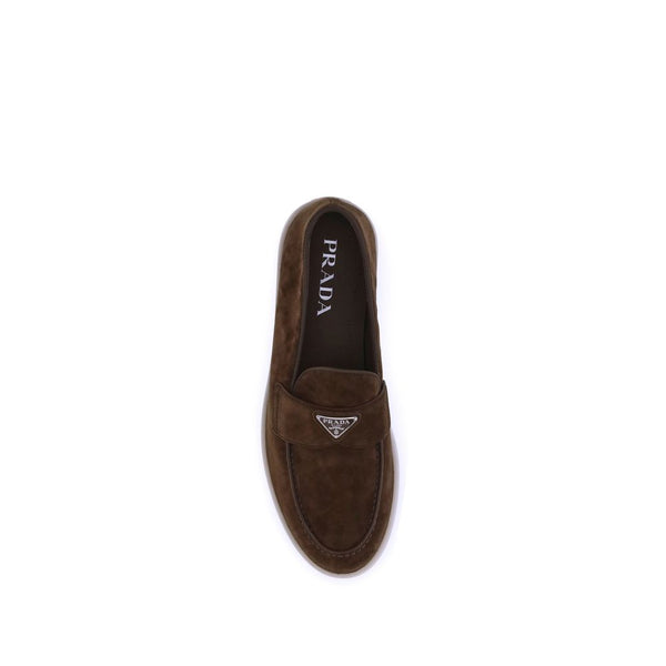 Elegante Gummilaufschuhe in Braun