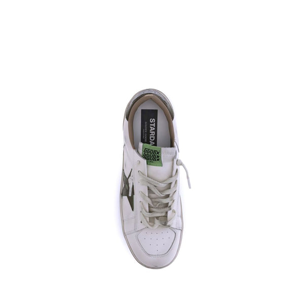Weiße Kalbshaut Bos Taurus Sneakers mit niedrigem Schaft