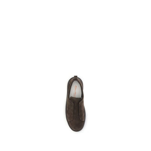 Braune Kalbshaut Bos Taurus Low-Top Sneaker