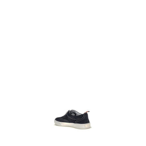 Dunkelblaue Kalbshaut Bos Taurus Sneakers mit niedrigem Schaft