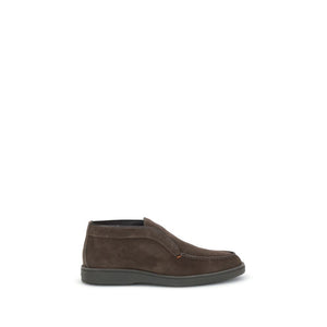 Braune Kalbsleder Bos Taurus Slip-On Loafer