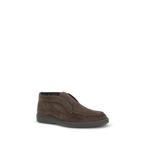 Braune Kalbsleder Bos Taurus Slip-On Loafer