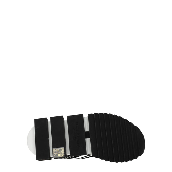 Chunky Sneakers aus weißem Stoff