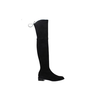 Schwarzes Leder Over The Knee