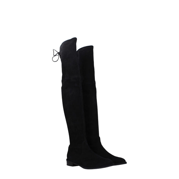 Schwarzes Leder Over The Knee