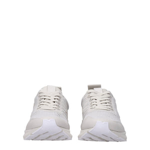Graue Sportliche Turnschuhe aus Stoff