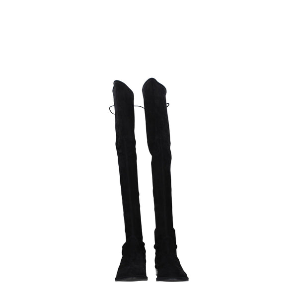 Schwarzes Leder Over The Knee