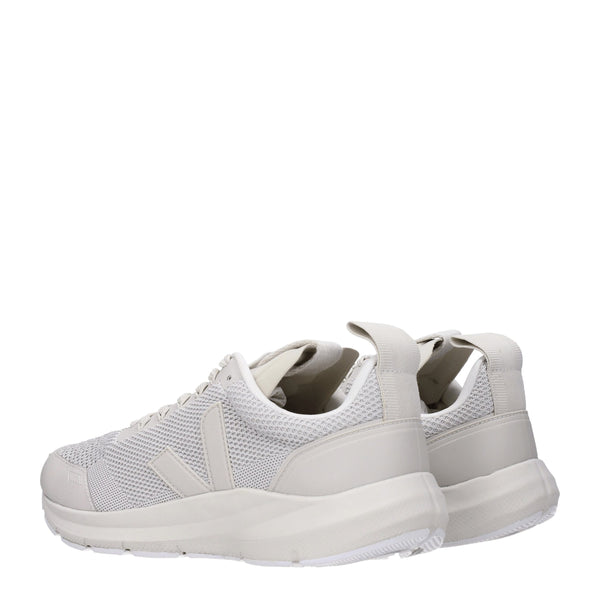 Graue Sportliche Turnschuhe aus Stoff