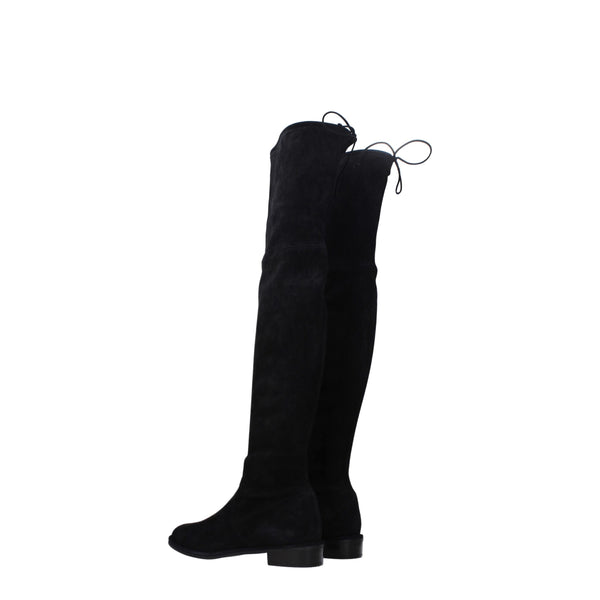Schwarzes Leder Over The Knee