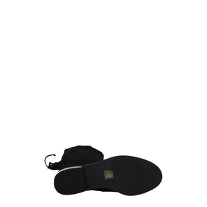 Schwarzes Leder Over The Knee