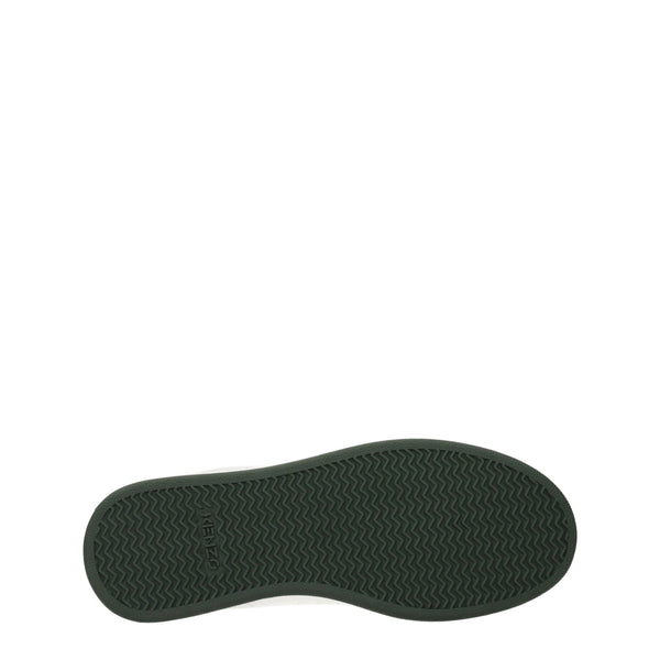 Bunte Sneaker aus Leder mit niedrigem Schaft