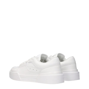 Weiße Sneakers aus Leder