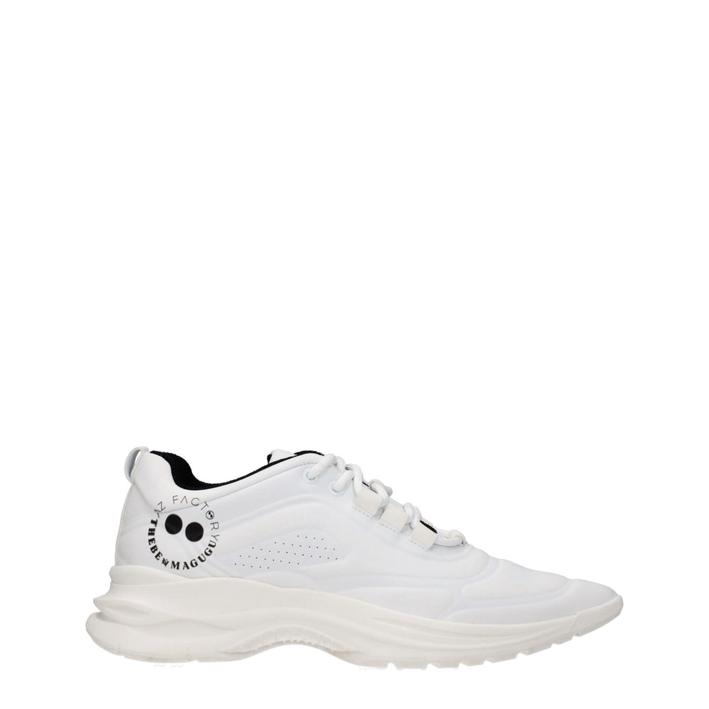 Weiße Leder-Sneakers