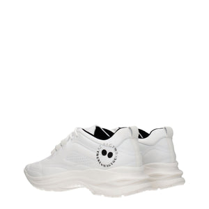Weiße Leder-Sneakers