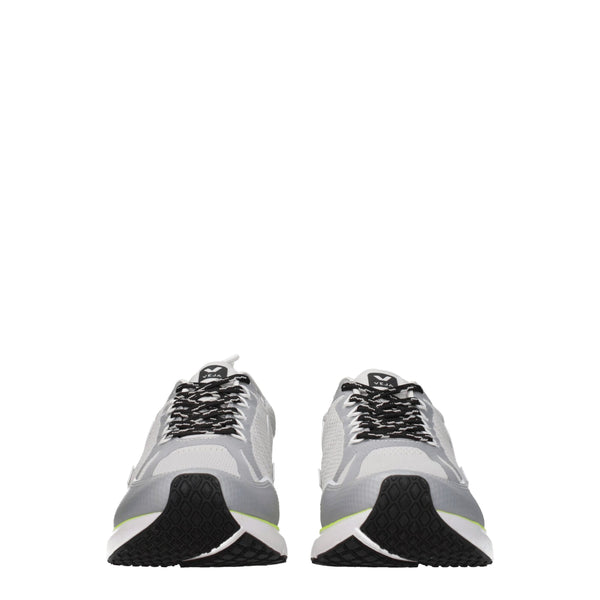 Graue Sportliche Turnschuhe aus Stoff