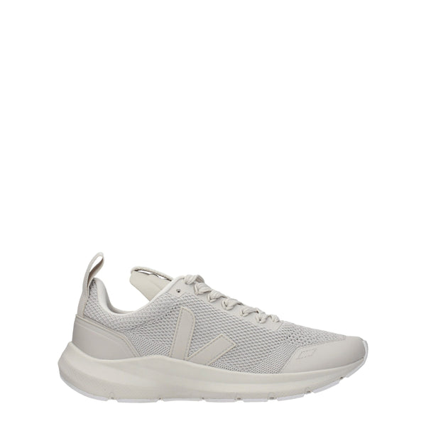 Graue Sportliche Turnschuhe aus Stoff
