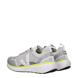 Graue Sportliche Turnschuhe aus Stoff