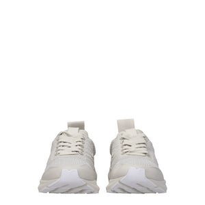 Graue Sportliche Turnschuhe aus Stoff