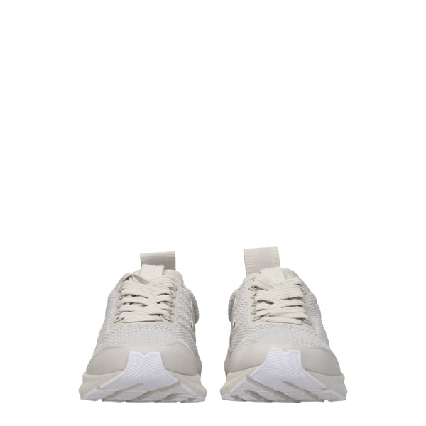 Graue Sportliche Turnschuhe aus Stoff